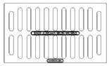 6950 Series Trench Drain Grates and Solid Covers